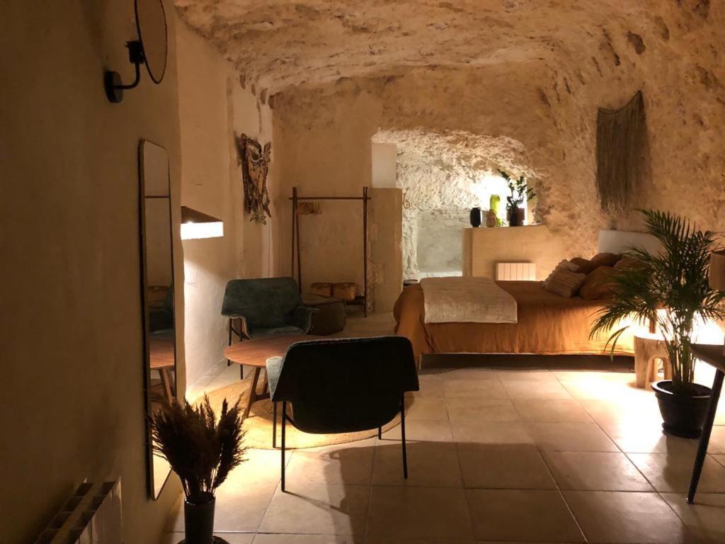 Les Troglos de la Tufolière Rochecorbon Extérieur photo