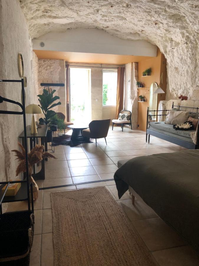 Les Troglos de la Tufolière Rochecorbon Extérieur photo